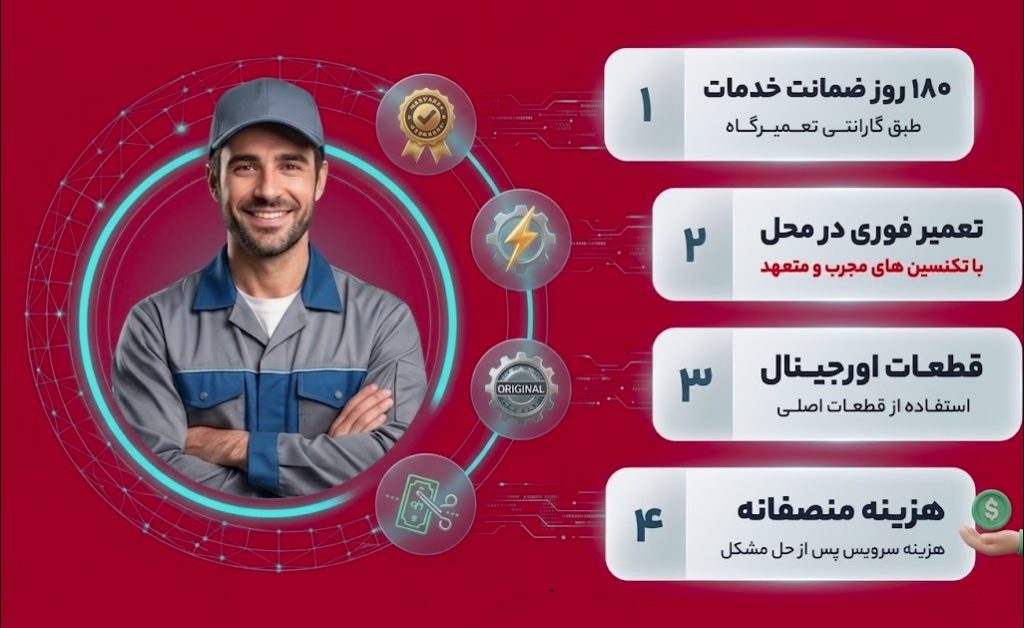 ویژگی های نمایندگی بوش خدمات